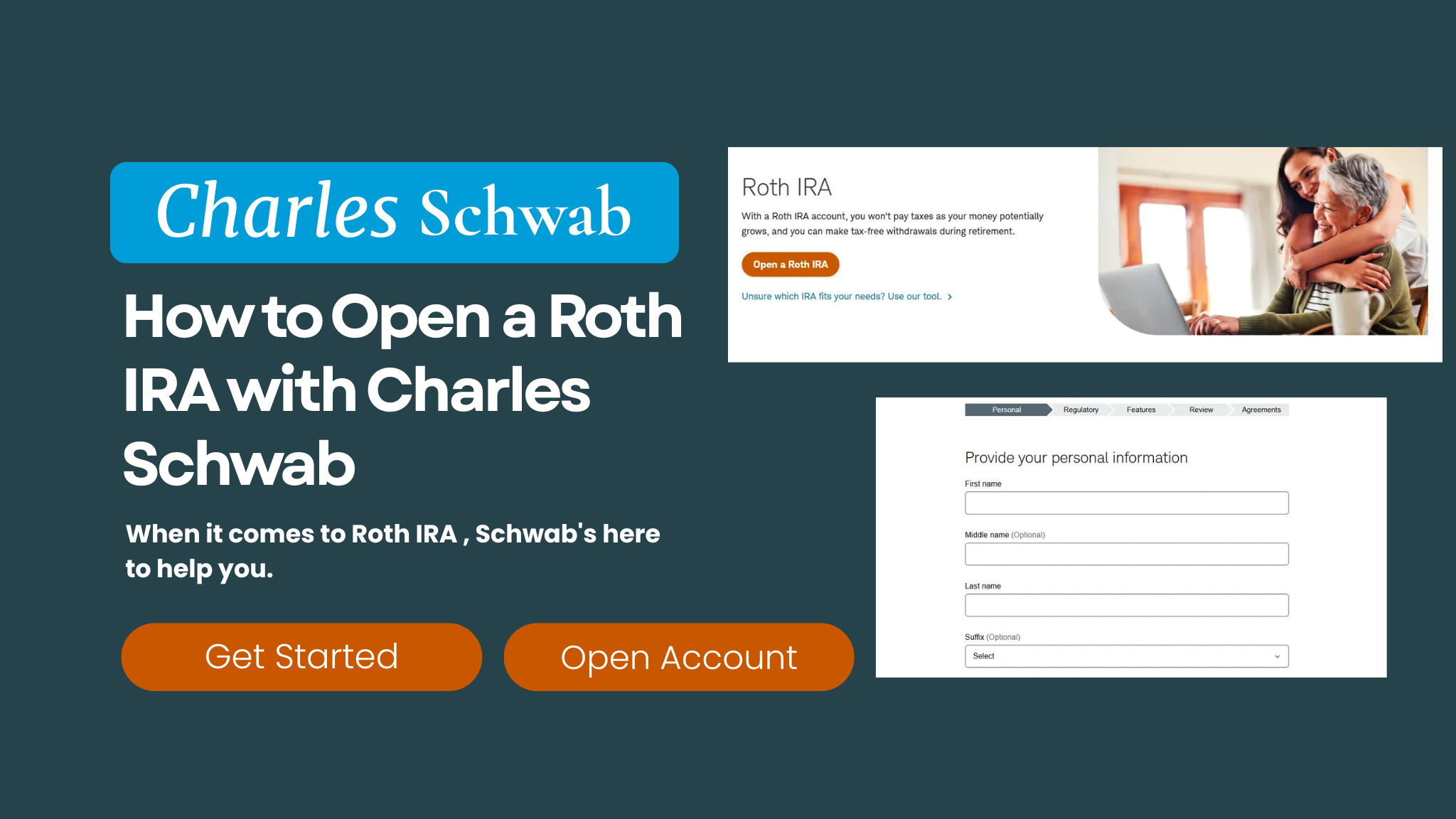 How to Open a Roth IRA with Charles Schwab